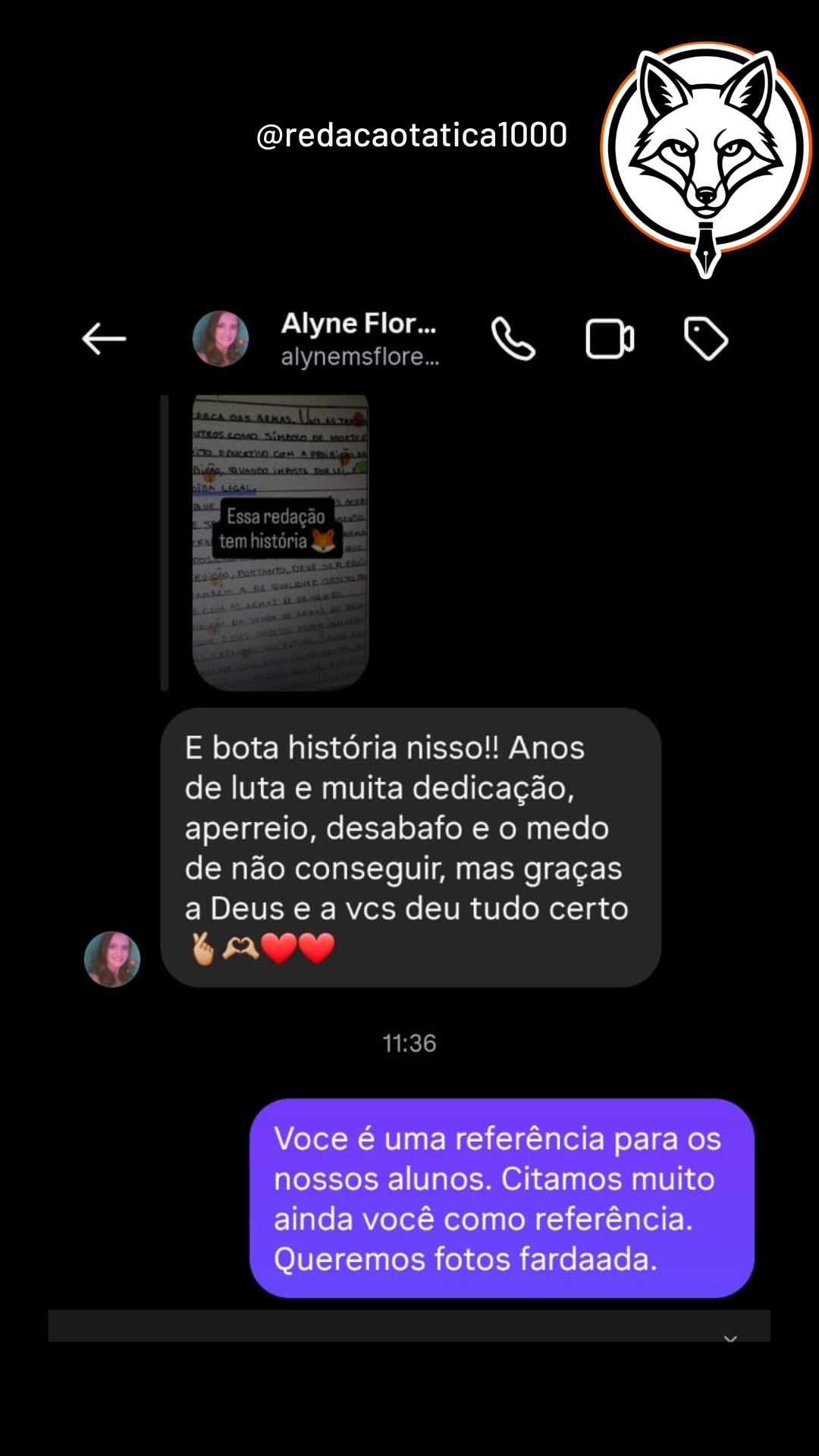 Feedback aluno 22