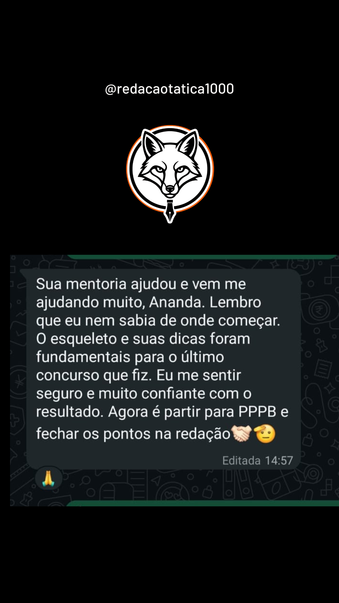 Feedback aluno 31